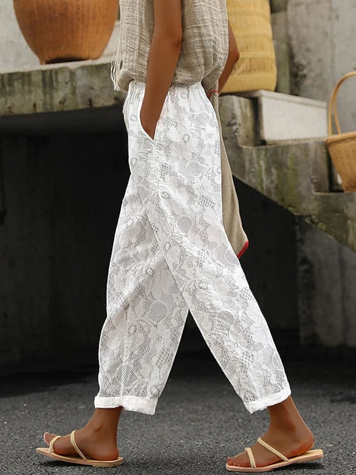 Simple Ribbed Pants