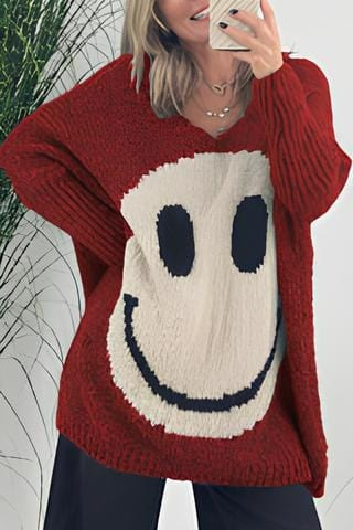 Warm Buttoned Sweater