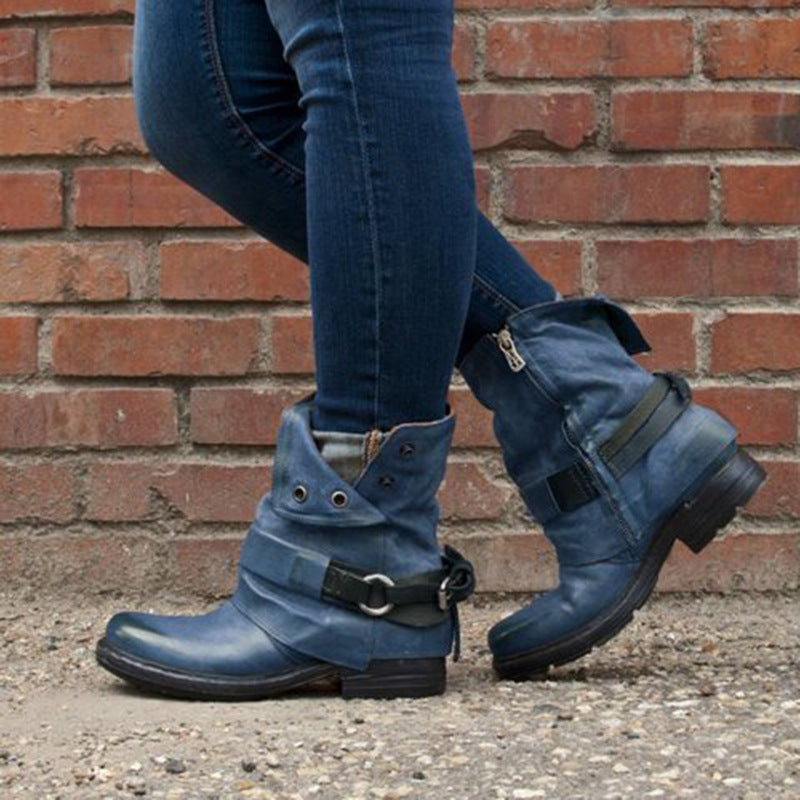 Weekend Buckled Boots