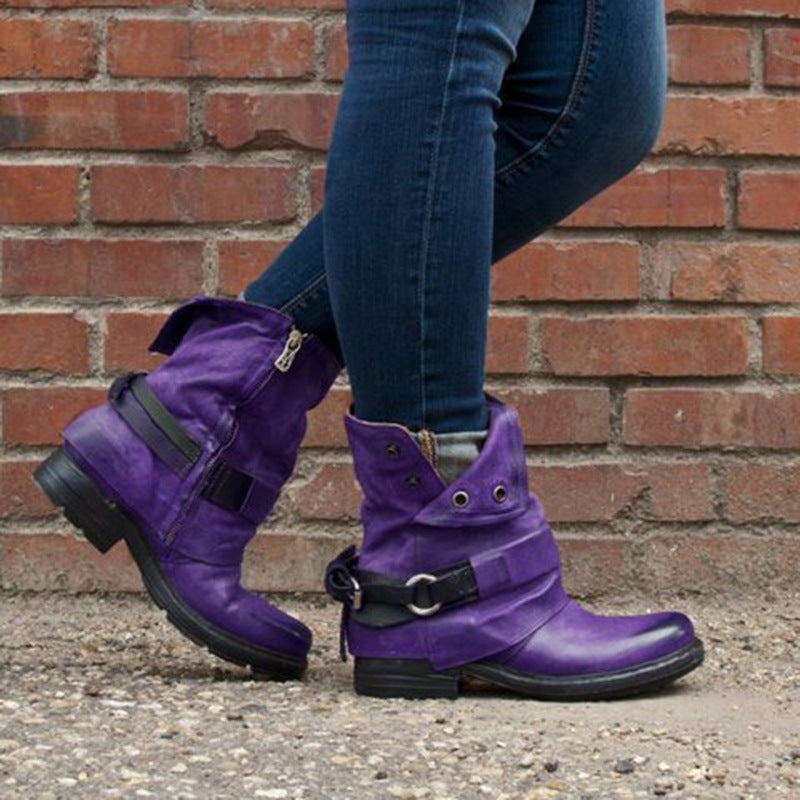 Weekend Buckled Boots