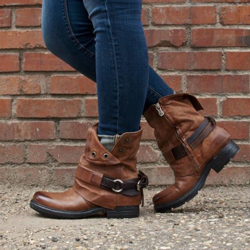 Weekend Buckled Boots