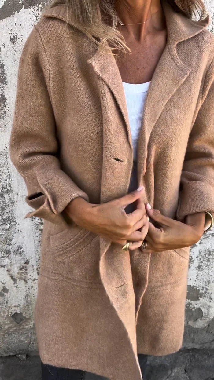 Cozy Belted Coat