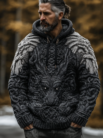 Relaxed Cable Sweater