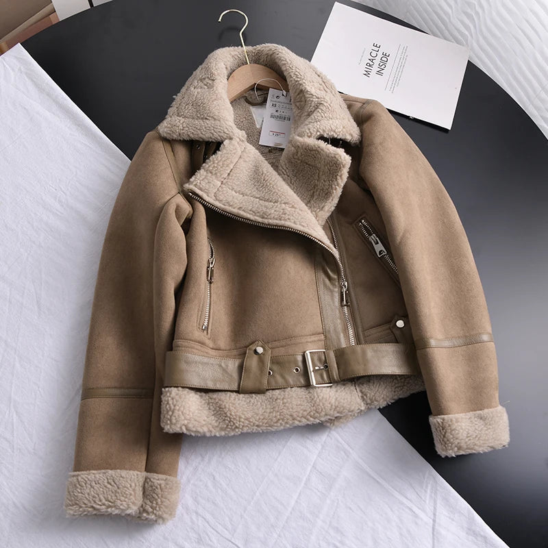 Layered Buttoned Coat