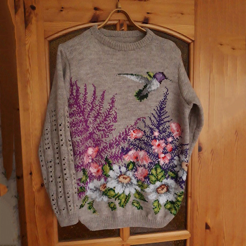 Relaxed Cropped Sweater