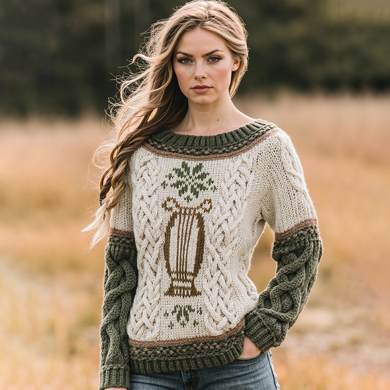 Casual Textured Sweater