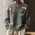 Casual Buttoned Sweater