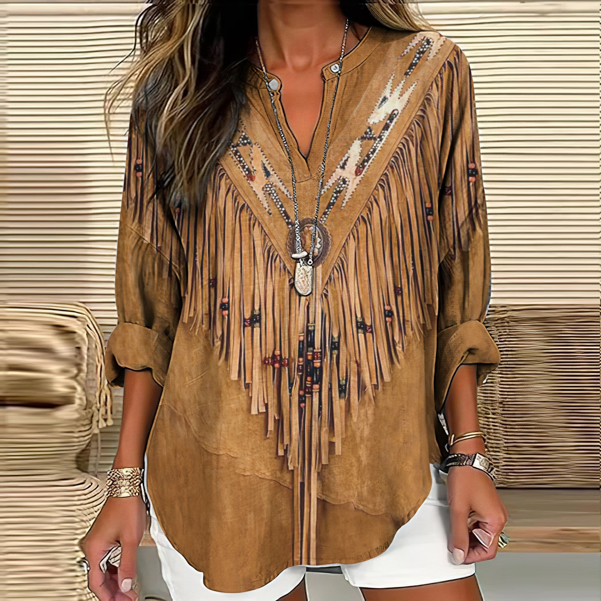 Coastal Oversized Shirt