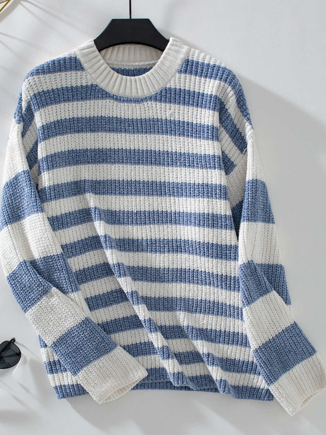 Textured Buttoned Sweater