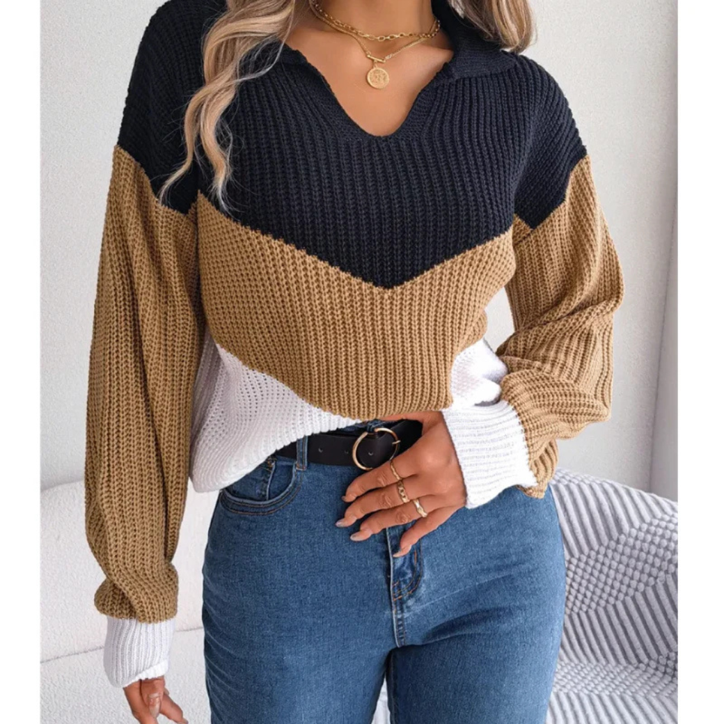 Casual Ribbed Sweater