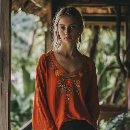 Simple Long-Sleeve Shirt