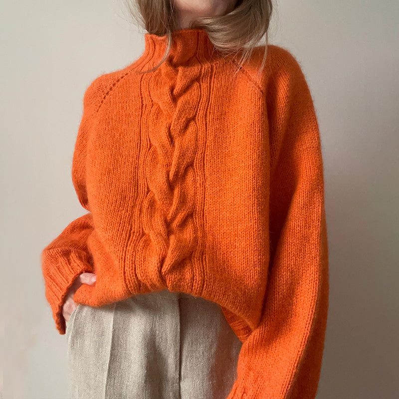 Casual Ribbed Sweater