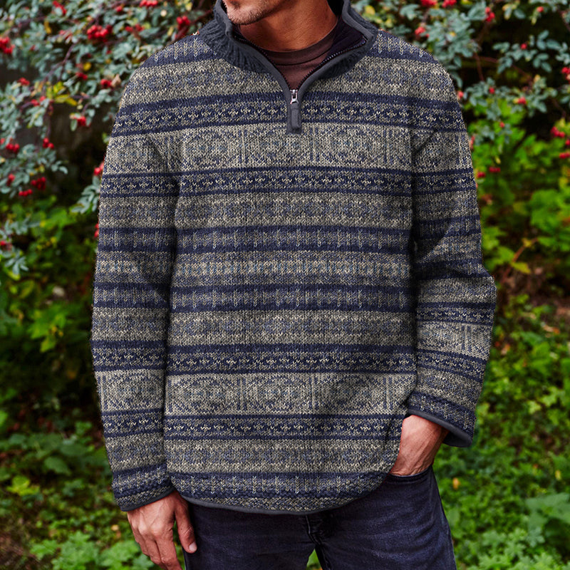 Warm Ribbed Sweater
