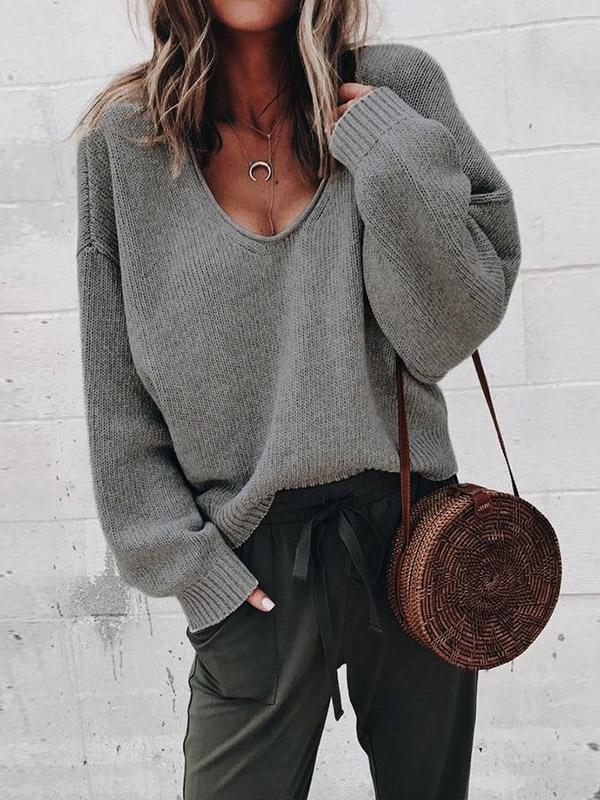 Textured Striped Sweater