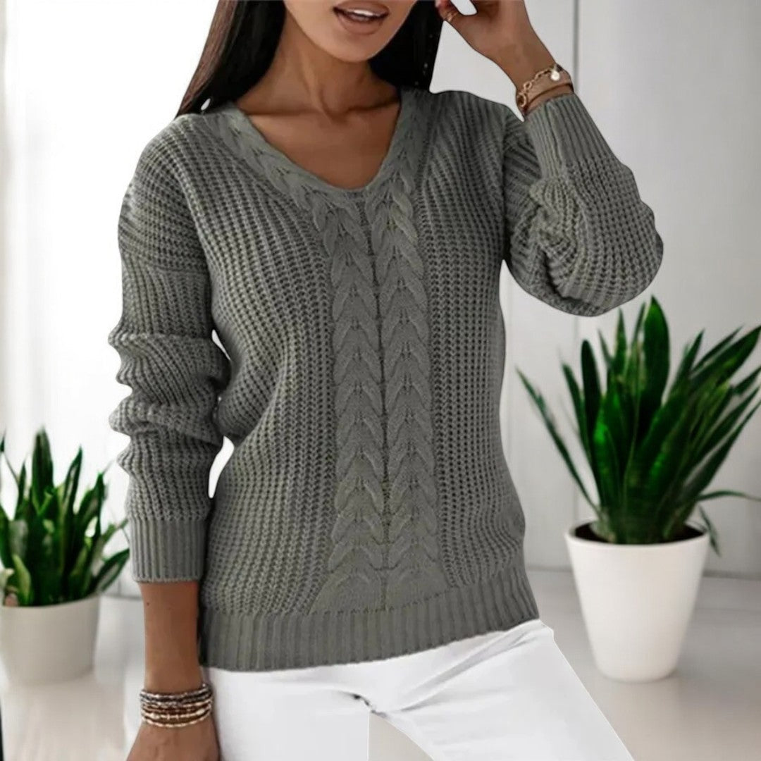 Warm Striped Sweater