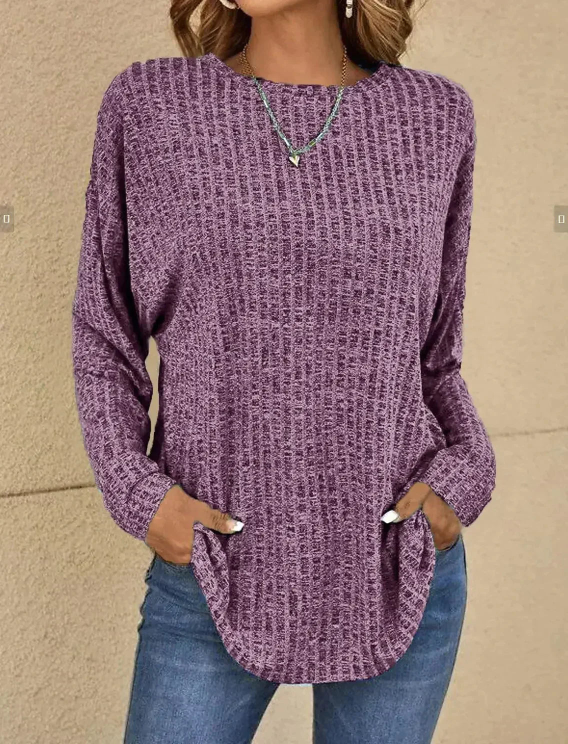 Casual Cropped Sweater
