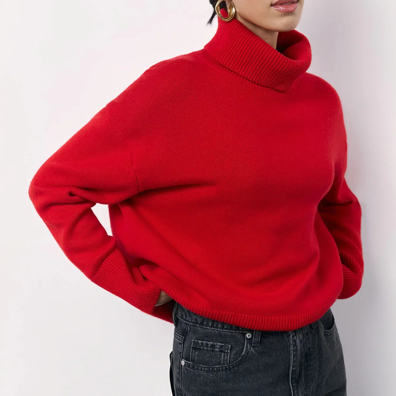 Classic Cropped Sweater