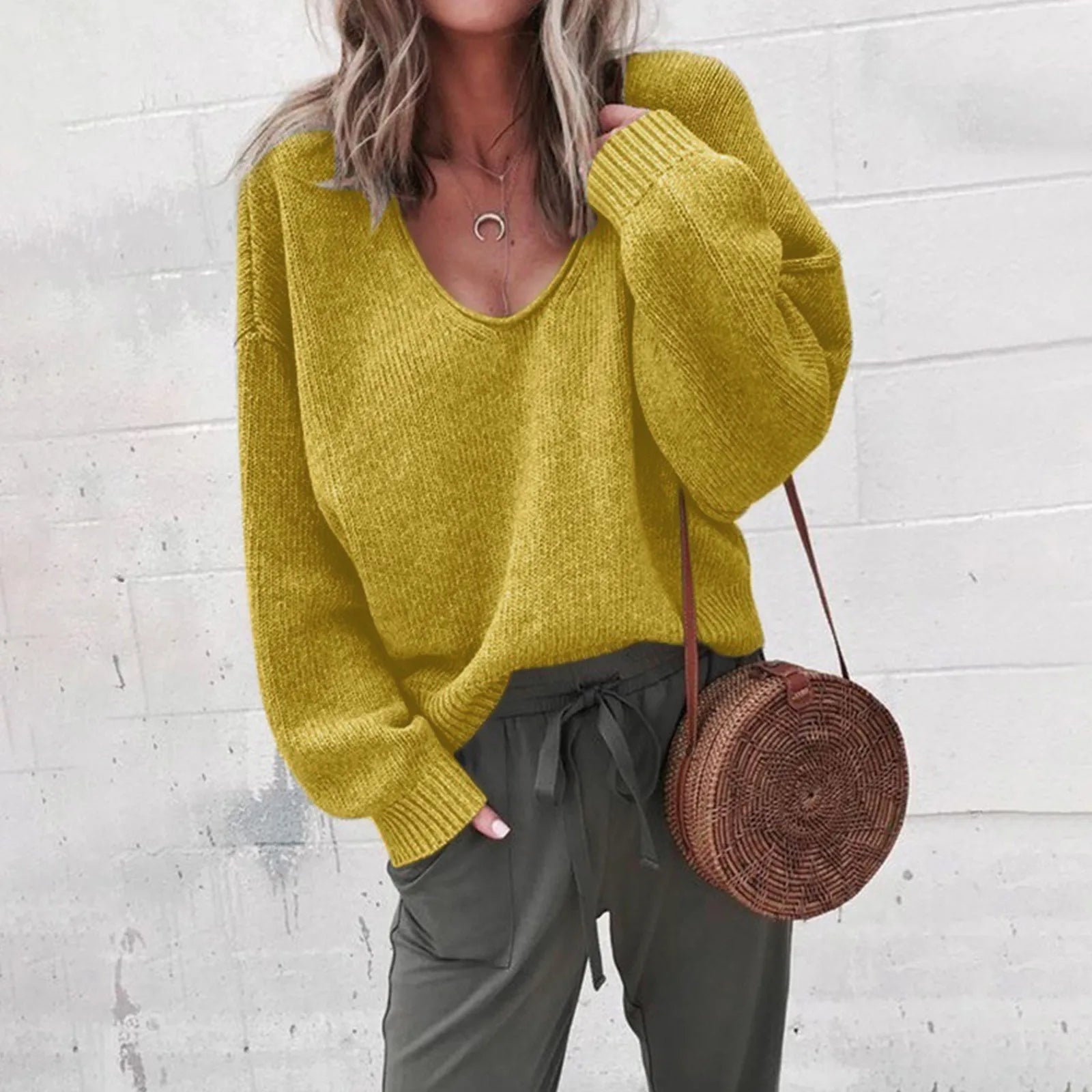 Relaxed Ribbed Sweater
