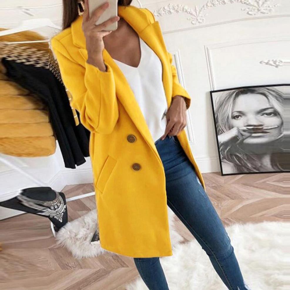 Winter Double-Breasted Coat