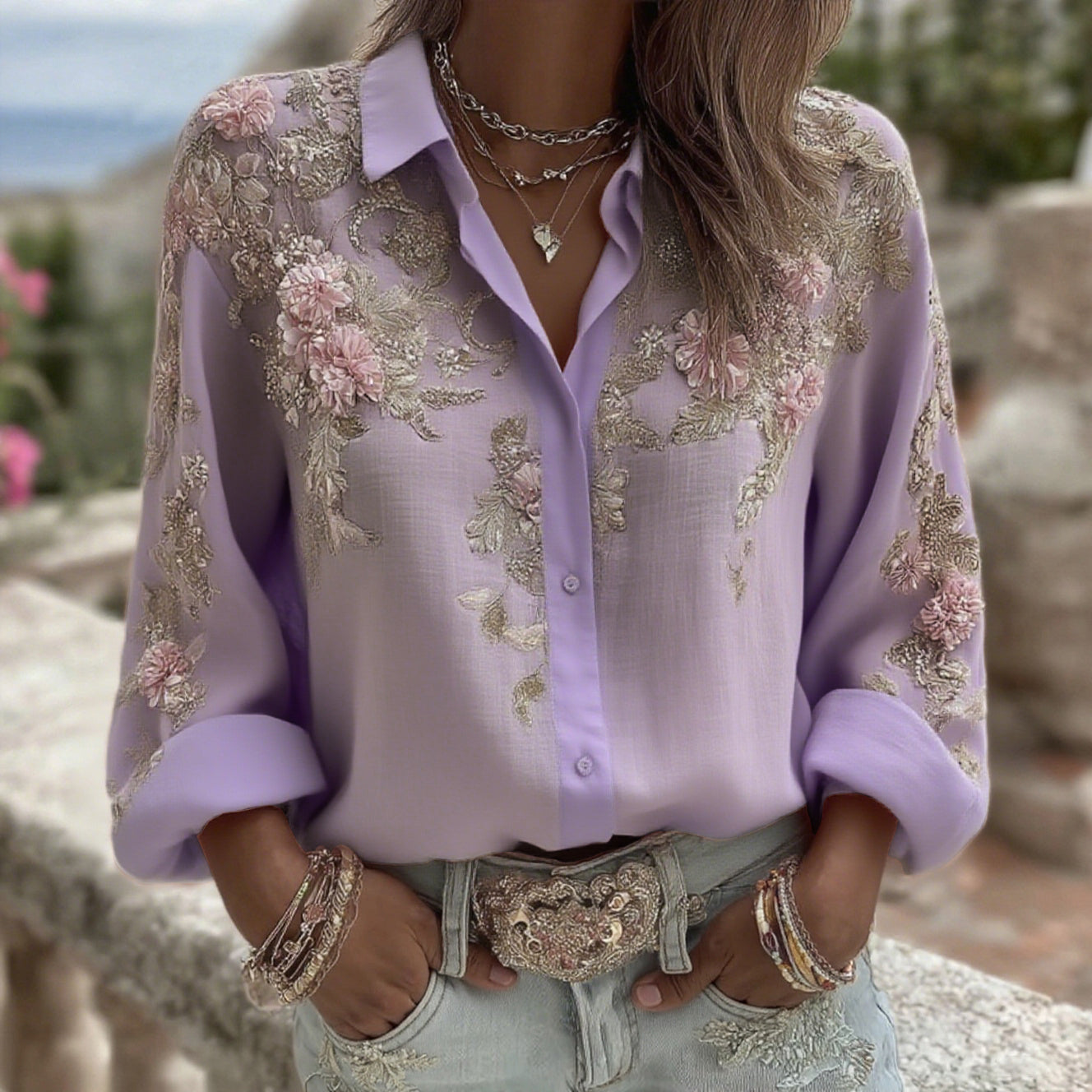 Casual Buttoned Shirt