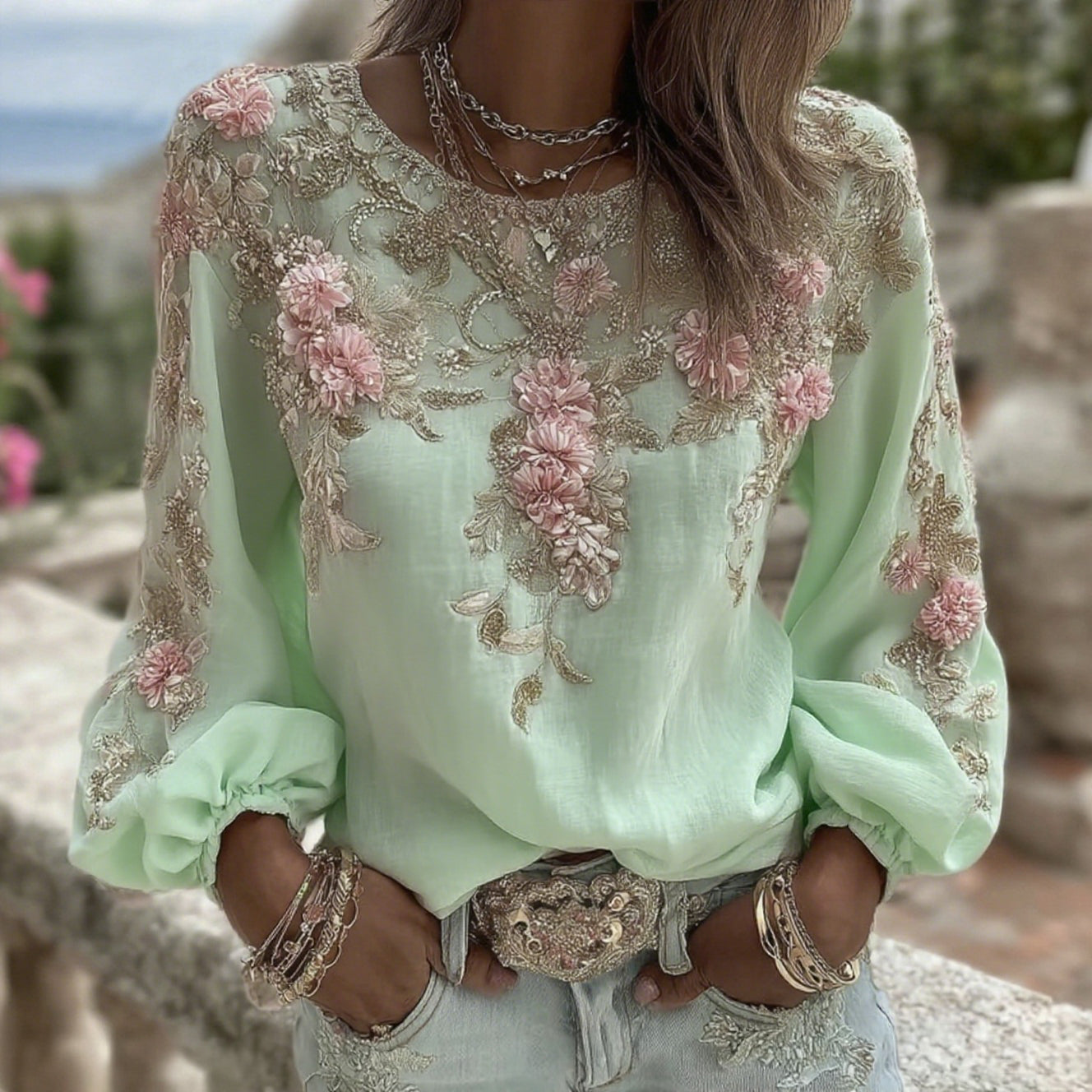 Relaxed Collared Shirt