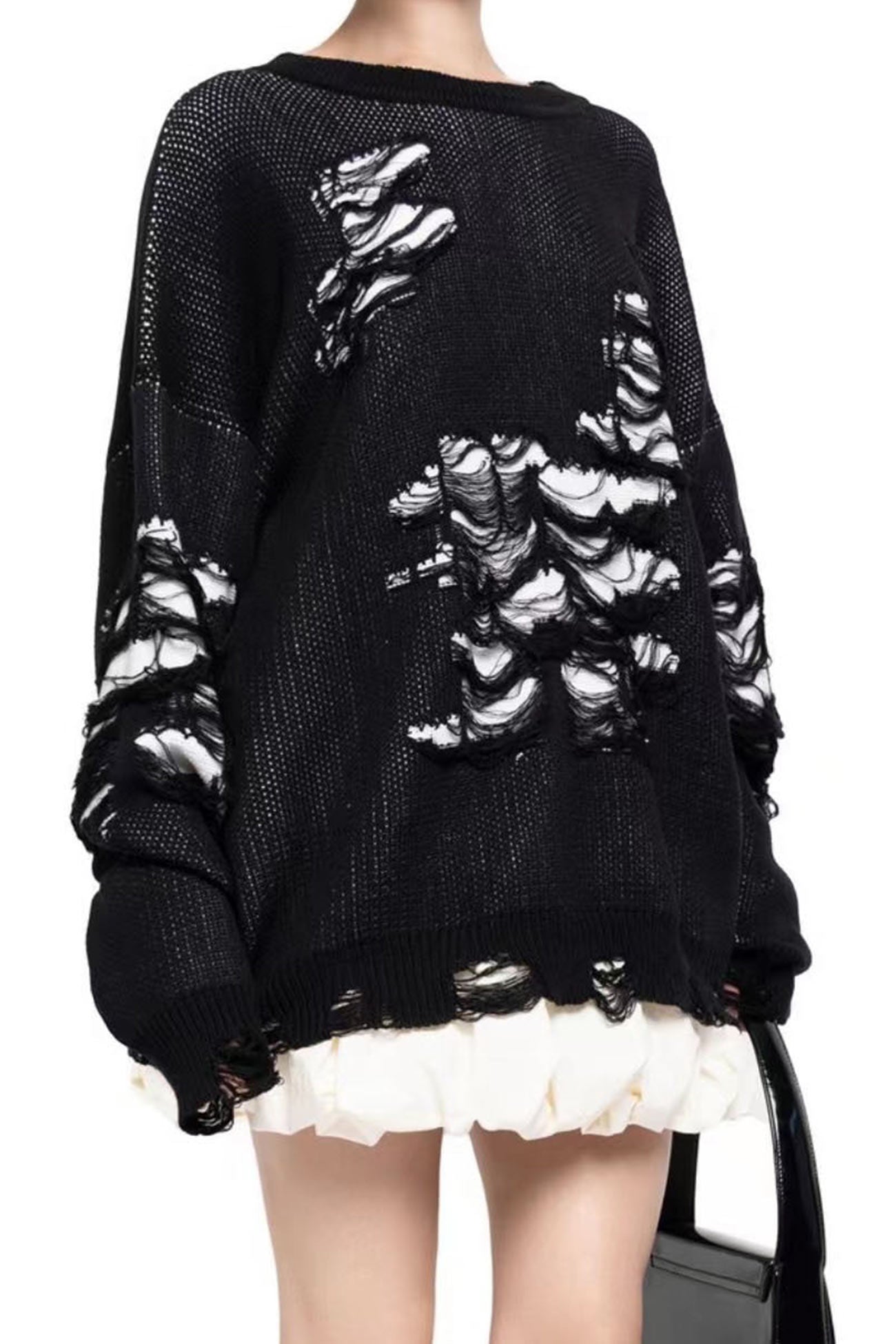 Relaxed V-Neck Sweater