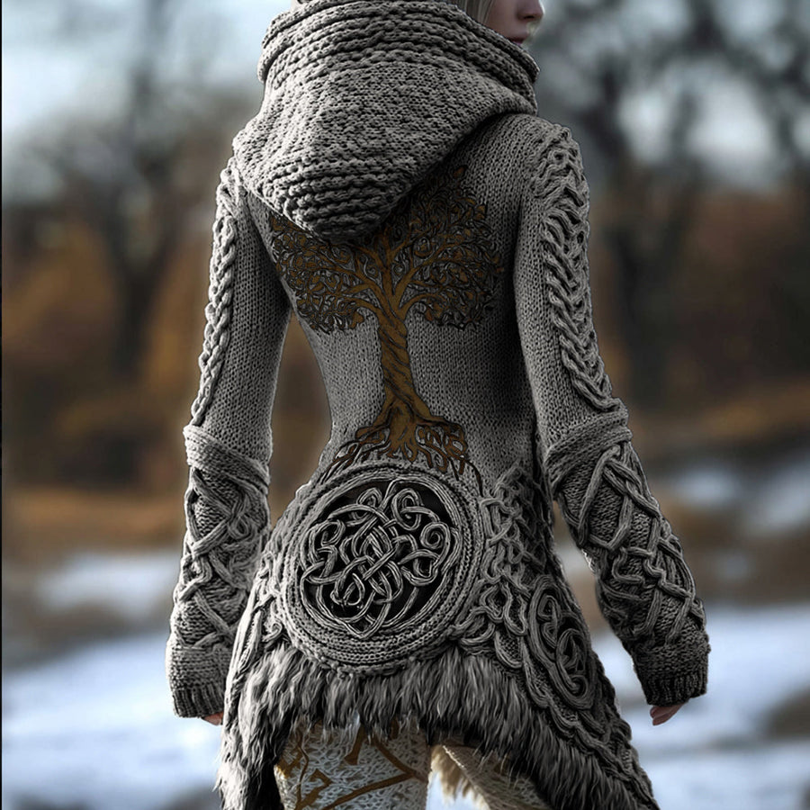 Textured Cropped Sweater