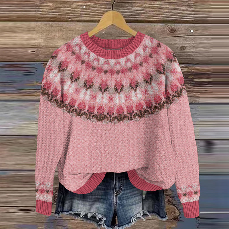 Textured Knit Sweater