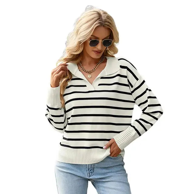 Relaxed Buttoned Sweater