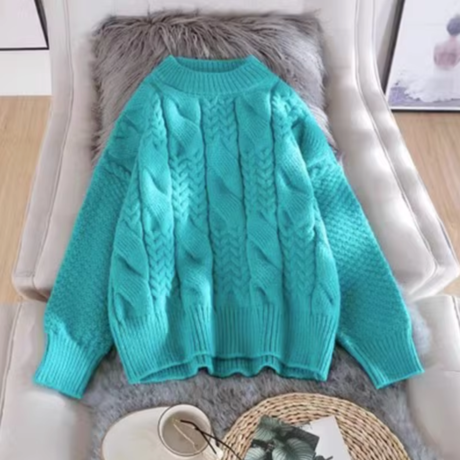 Easy Cable Sweater
