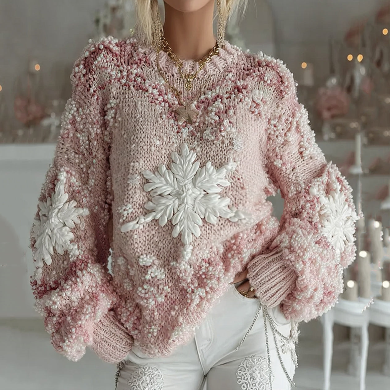 Warm Cable Sweater
