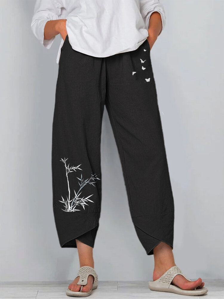 Warm Wide-Leg Pants
