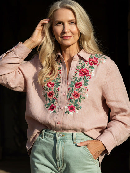 Relaxed Collared Shirt
