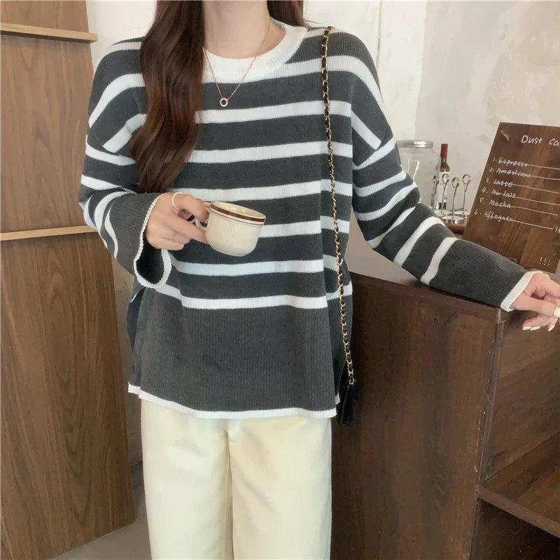 Relaxed V-Neck Sweater