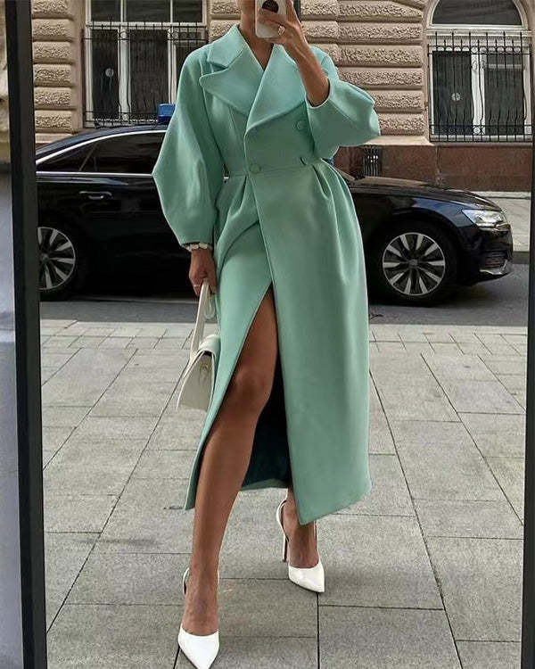 Relaxed Textured Coat