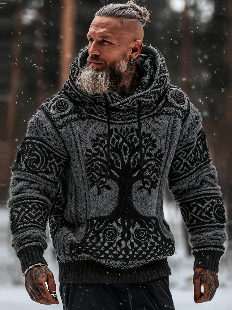 Warm Buttoned Sweater