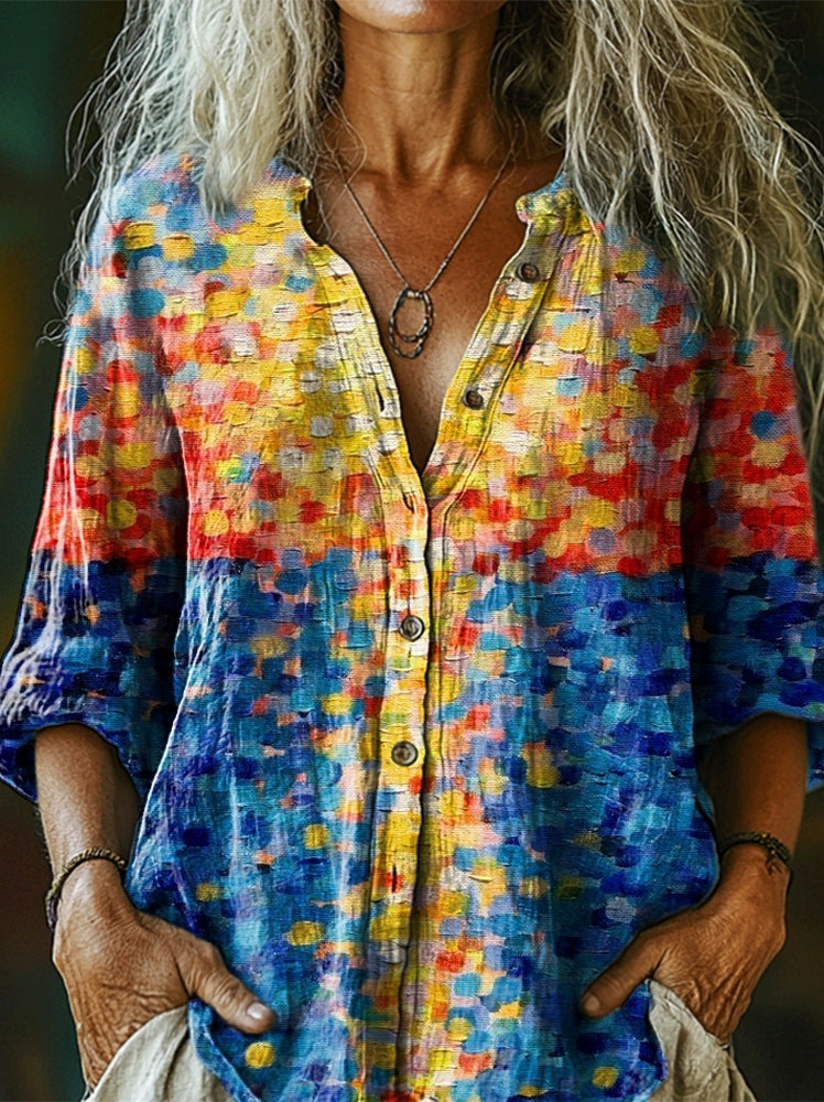 Casual Collared Shirt