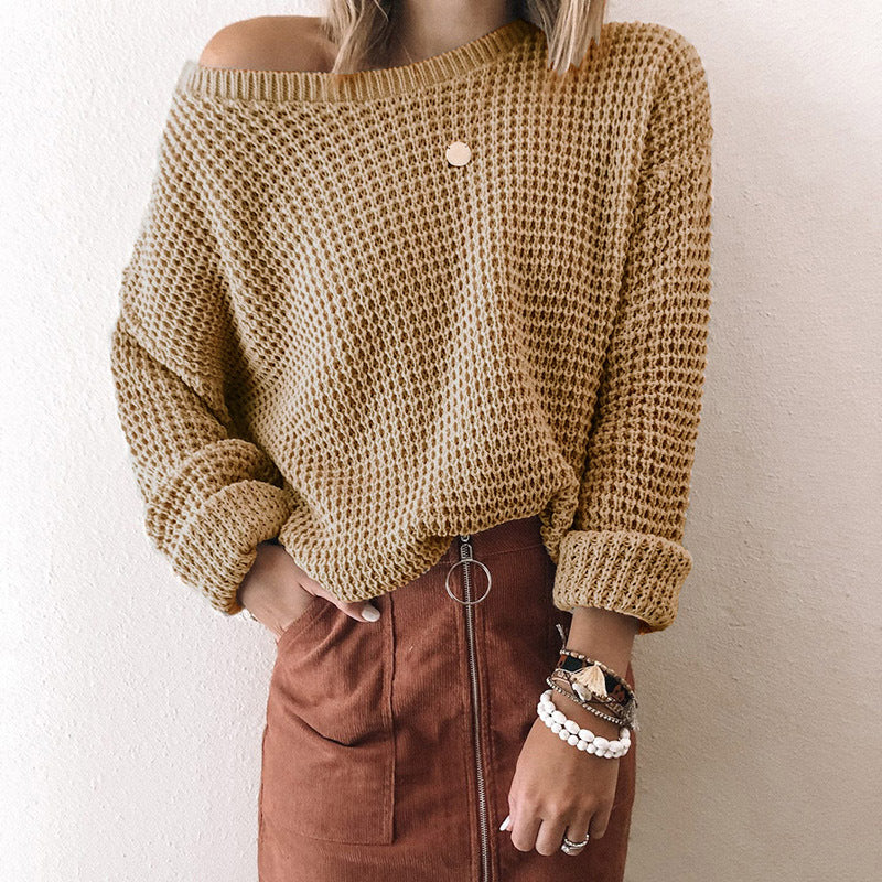 Everyday Buttoned Sweater