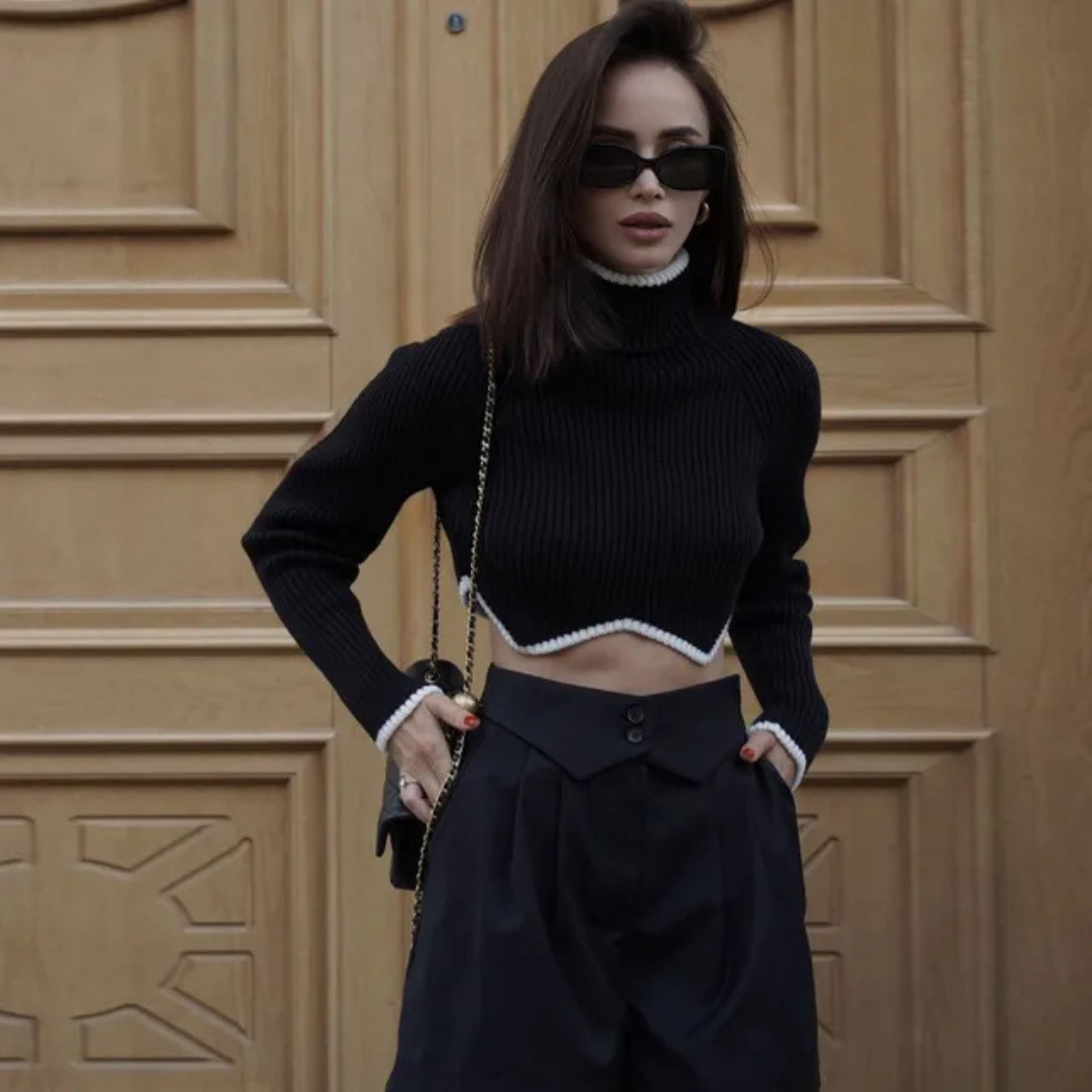 Warm Cropped Sweater