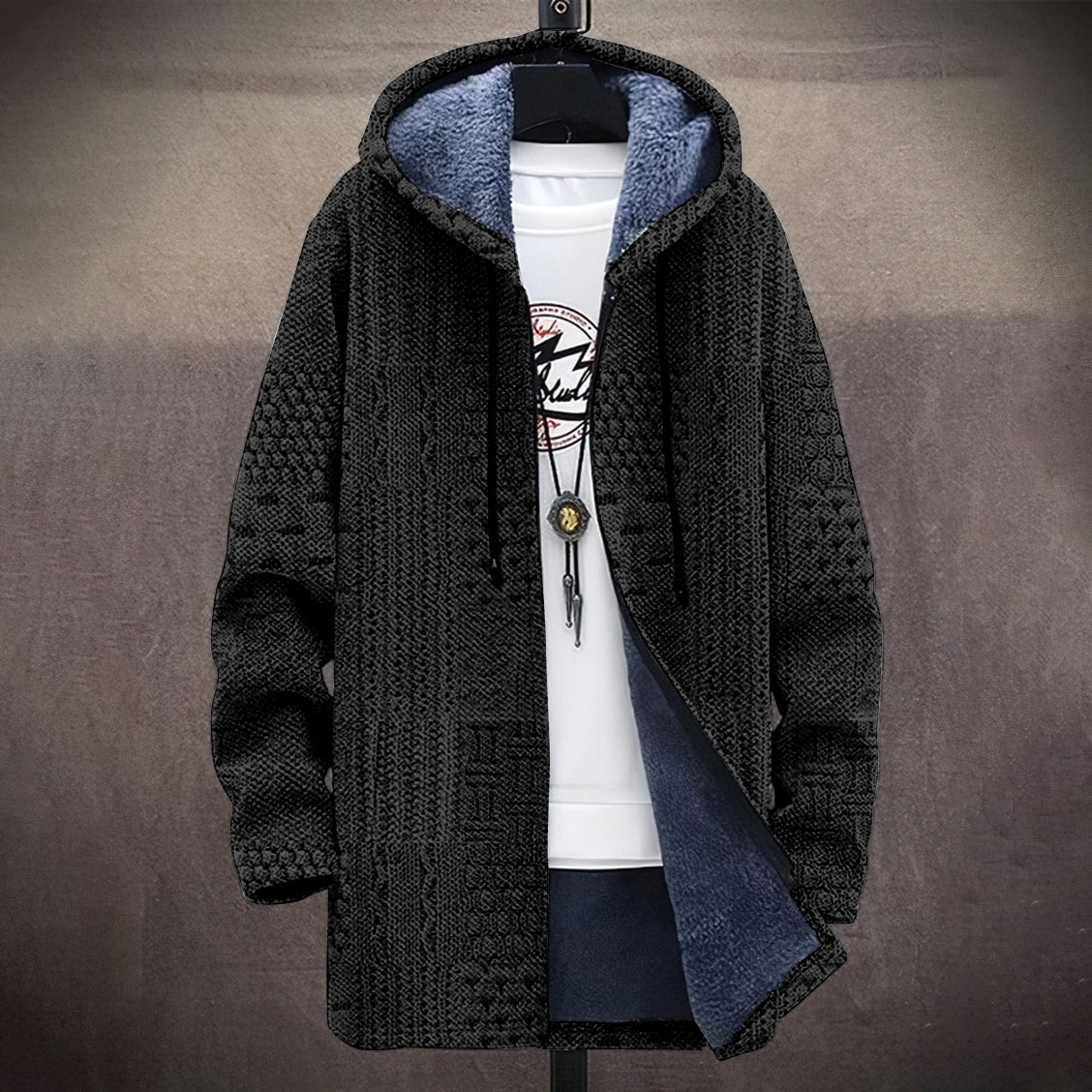 Layered Oversized Coat