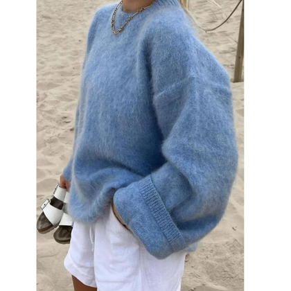 Relaxed Cropped Sweater