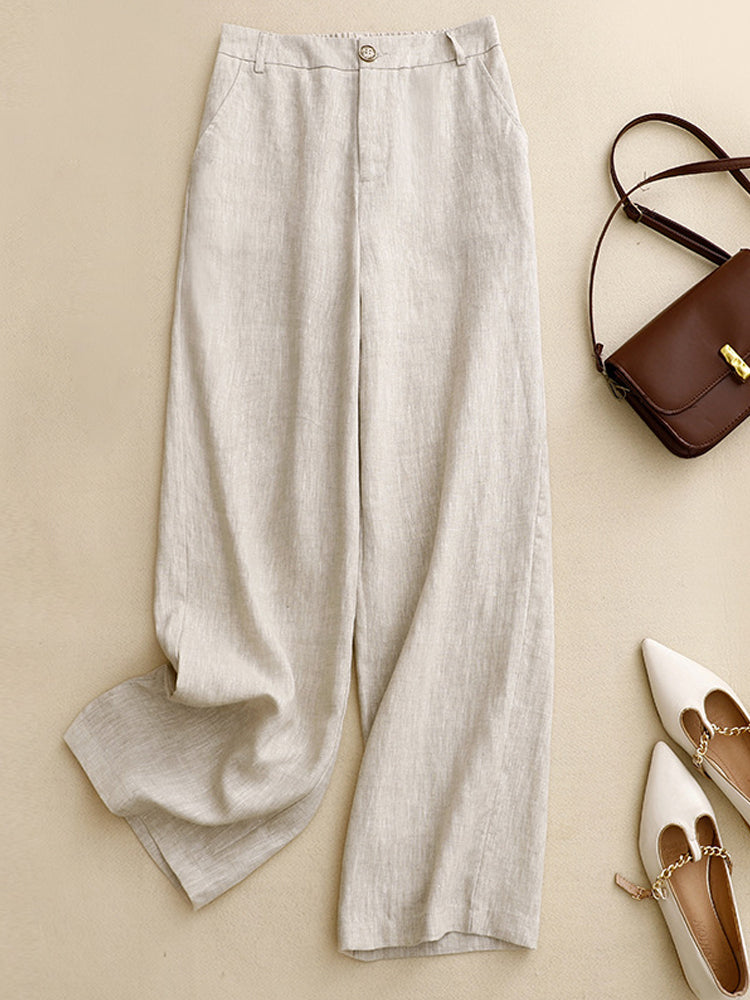 Soft Pleated Pants