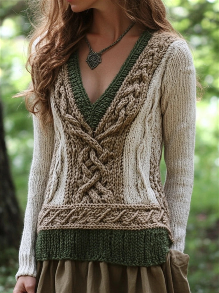 Classic Cropped Sweater