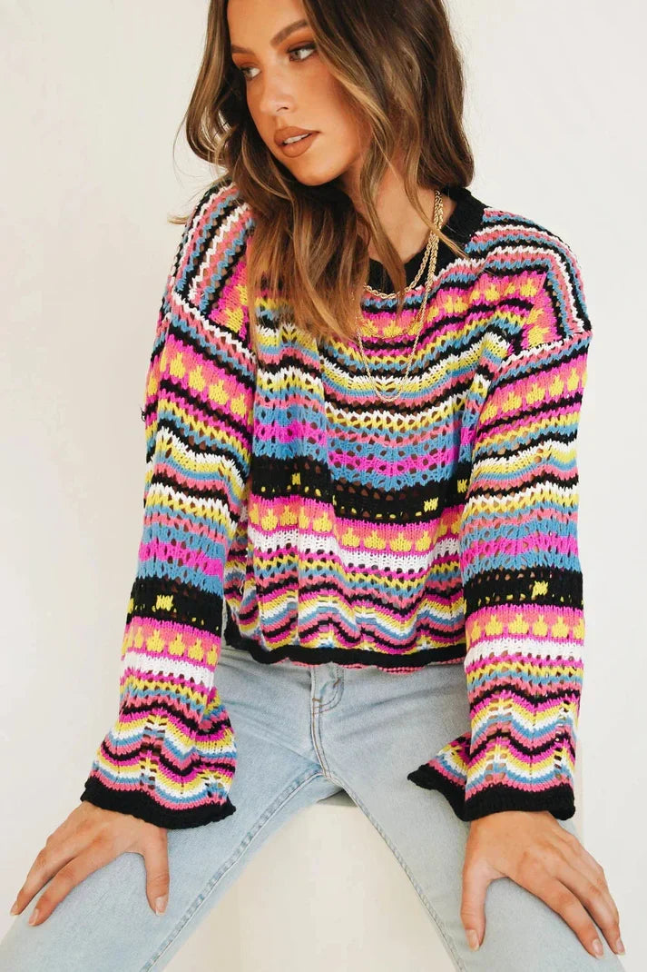 Warm Buttoned Sweater