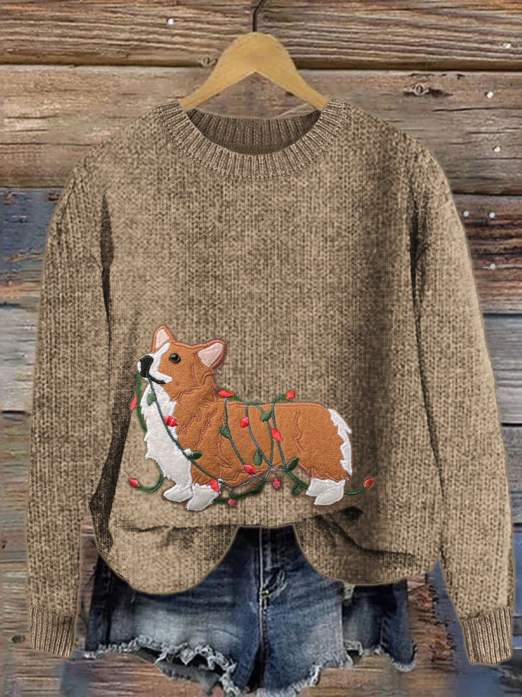 Casual Cropped Sweater