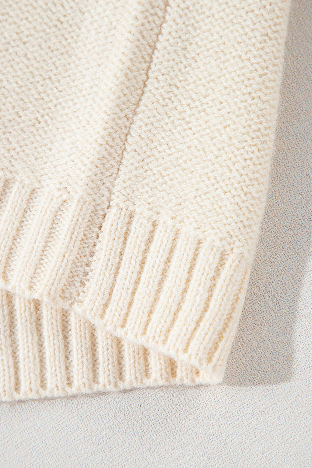 Warm Buttoned Sweater