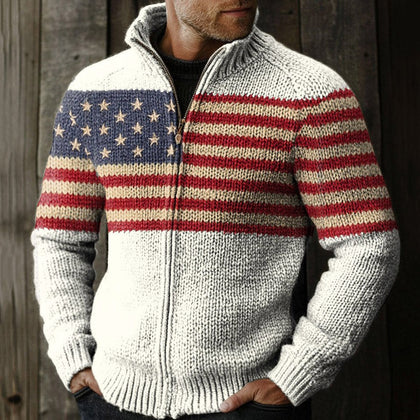 Textured V-Neck Sweater