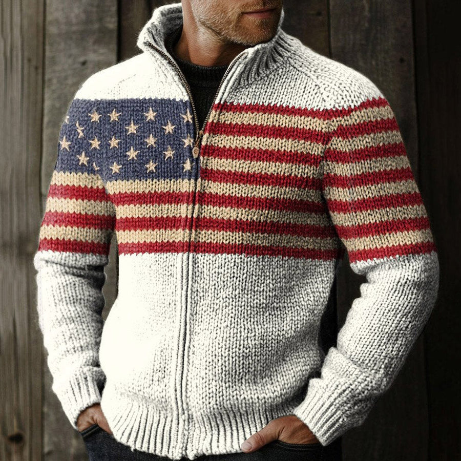 Textured V-Neck Sweater