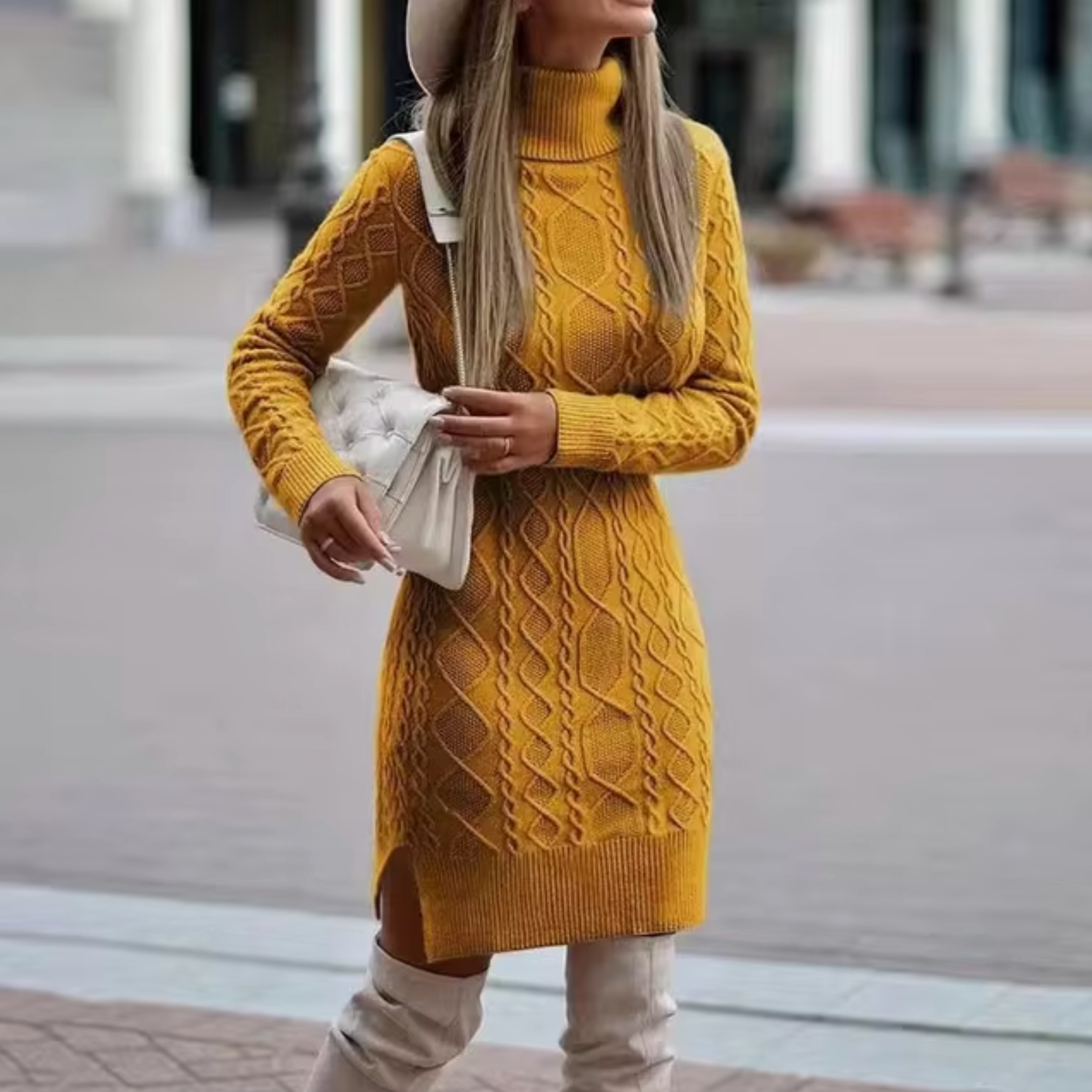 Relaxed Ribbed Sweater