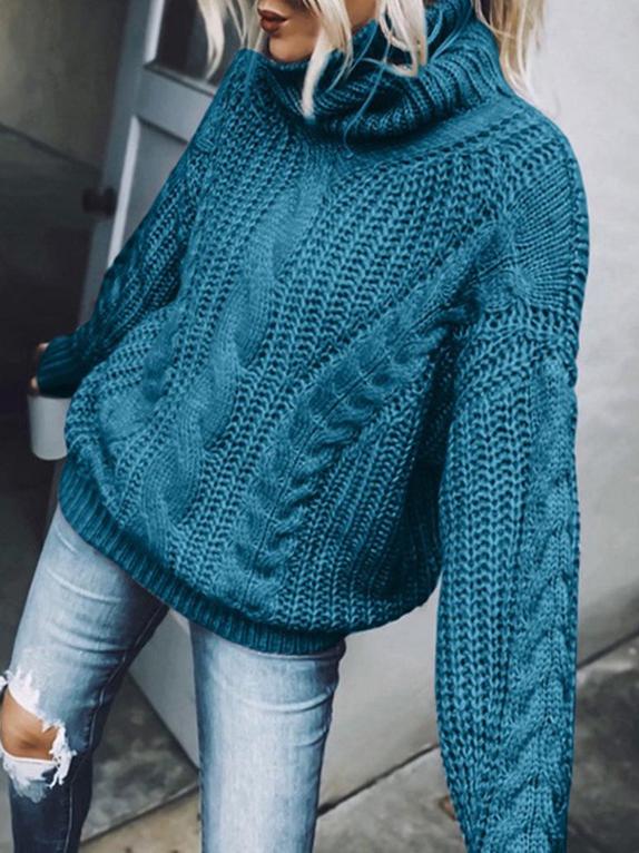 Casual Buttoned Sweater